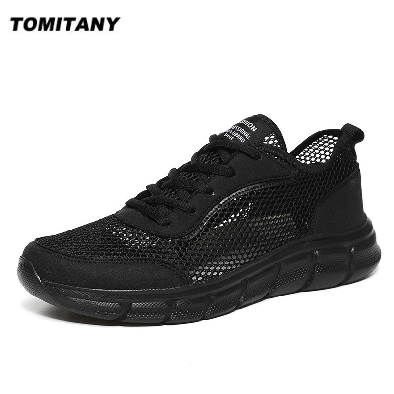 Summer Mesh Shoes Men Sneakers Breathable Light Men s Casual Lace Up Walking Footwear Tenis Masculino Zapatillas Hombre 220812, All black
Summer Mesh Shoes Men Sneakers Breathable Light Men s Casual Lace Up Walking Footwear Tenis Masculino Zapatillas Hombre 220812, All black
