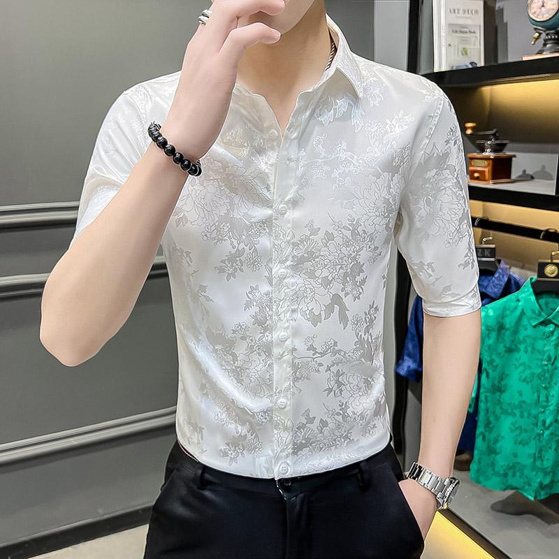 Men's Casual Shirts White Smooth Satin For Mens Green Silk Dress Party Social Club Work Slim Fit Stylish ClothingMen's, Black
Men's Casual Shirts White Smooth Satin For Mens Green Silk Dress Party Social Club Work Slim Fit Stylish ClothingMen's, Black