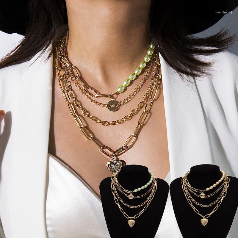 Vintage Metal Gold Multi-layer Lock Love Necklace Ladies Jewelry Gift Fashion Niche Necklaces Accessory 2022 Chains
Vintage Metal Gold Multi-layer Lock Love Necklace Ladies Jewelry Gift Fashion Niche Necklaces Accessory 2022 Chains