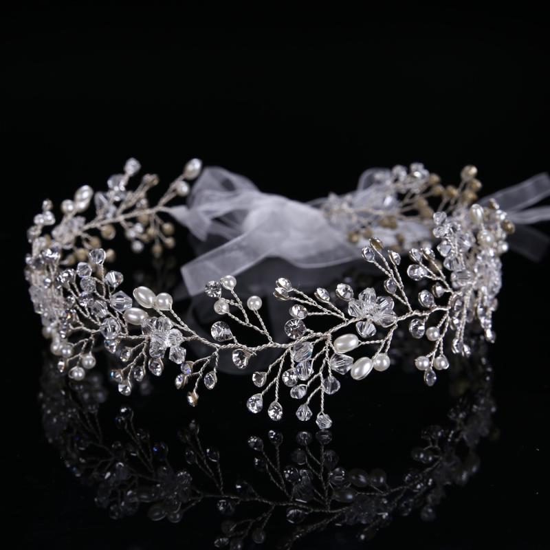 Hair Clips & Barrettes Romantic Pearl With Rhinestone Vine Jewelry Headband Wedding Hairband Imitation Crystal Glass Bridal Accessories
Hair Clips & Barrettes Romantic Pearl With Rhinestone Vine Jewelry Headband Wedding Hairband Imitation Crystal Glass Bridal Accessories
