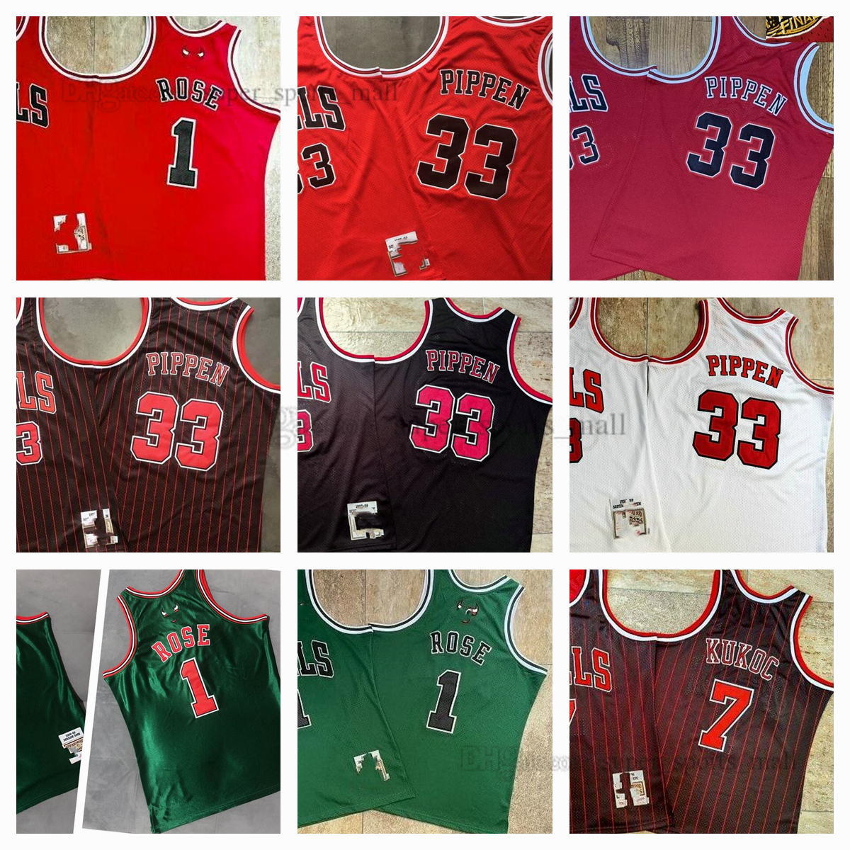 Retro Real Embroidery Basketball Jerseys 1 Derrick 7 Toni Rose Kukoc 33 Scottie 91 Dennis Pippen Rodman Mitchell&Ness Jersey Mans Women Kids -XXL, Same as picture
Retro Real Embroidery Basketball Jerseys 1 Derrick 7 Toni Rose Kukoc 33 Scottie 91 Dennis Pippen Rodman Mitchell&Ness Jersey Mans Women Kids -XXL, Same as picture