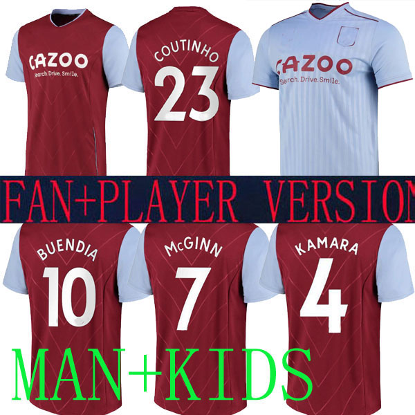 2022 2023 Aston Villaes WATKINS BUENDIA Soccer Jerseys 22 23 Home away McGINN EL GHAZI WESLEY DOUGLAS LUIZ MINGS CARLOS CASH M.TREZEGUET Football shirts COUTINHO, Home man 1
2022 2023 Aston Villaes WATKINS BUENDIA Soccer Jerseys 22 23 Home away McGINN EL GHAZI WESLEY DOUGLAS LUIZ MINGS CARLOS CASH M.TREZEGUET Football shirts COUTINHO, Home man 1