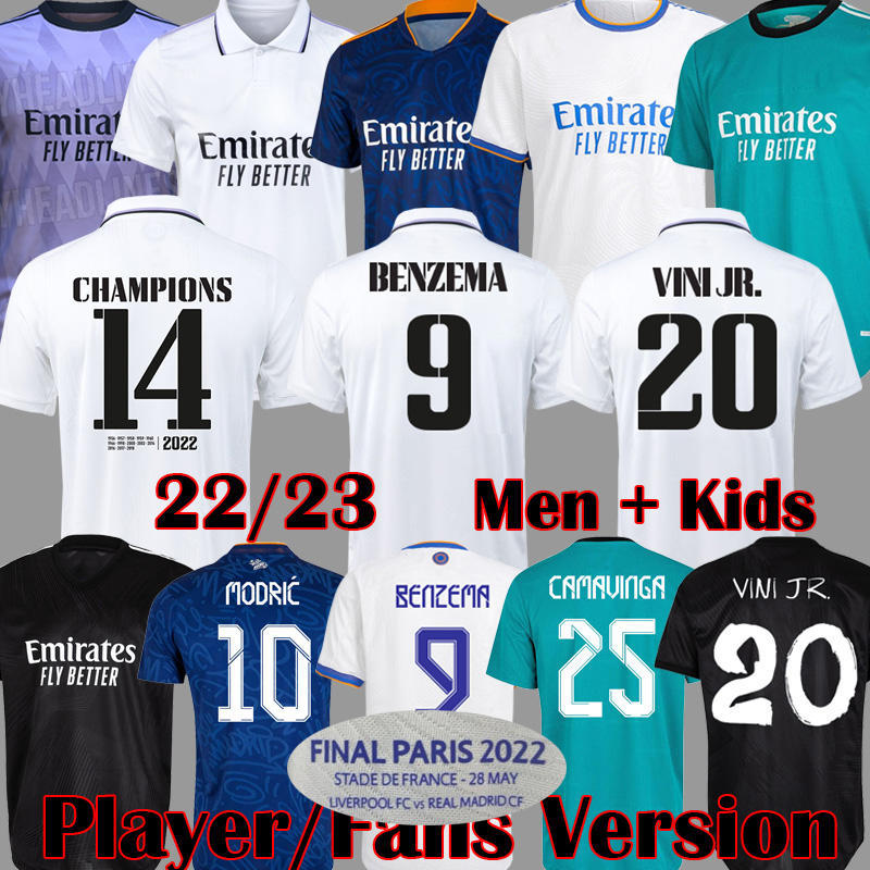 BENZEMA jerseys 21 22 23 soccer reAL mADRIds finals champions 14 football shirt Player Version CAMAVINGA HAZARD MODRIC RODRGO camiseta kids, 22 23 kids home
BENZEMA jerseys 21 22 23 soccer reAL mADRIds finals champions 14 football shirt Player Version CAMAVINGA HAZARD MODRIC RODRGO camiseta kids, 22 23 kids home