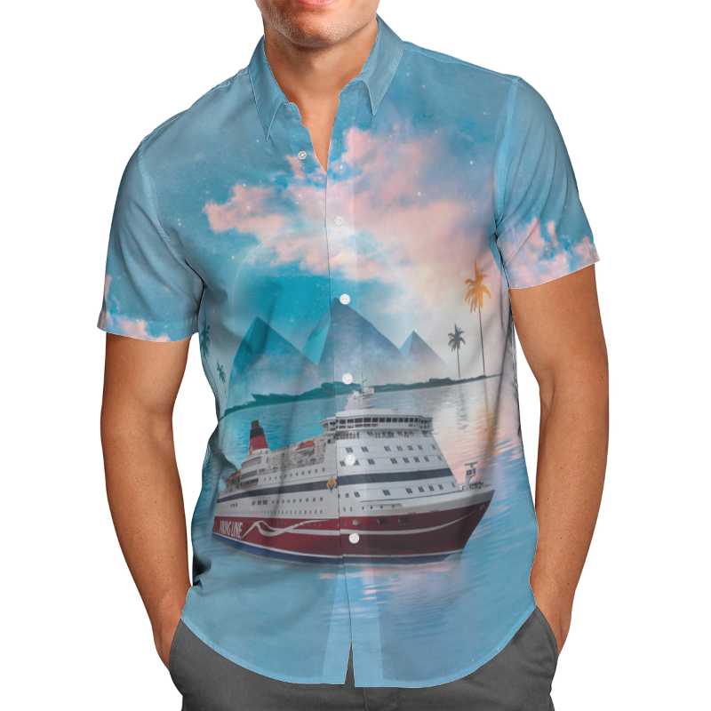 Men's Casual Shirts Cruise Ship 3D Print Beach Hawaiian 2022 Summer Shirt Short Sleeve Streetwear Oversized 5XL Camisa Social Chemise Homme-, White;black 
Men's Casual Shirts Cruise Ship 3D Print Beach Hawaiian 2022 Summer Shirt Short Sleeve Streetwear Oversized 5XL Camisa Social Chemise Homme-, White;black