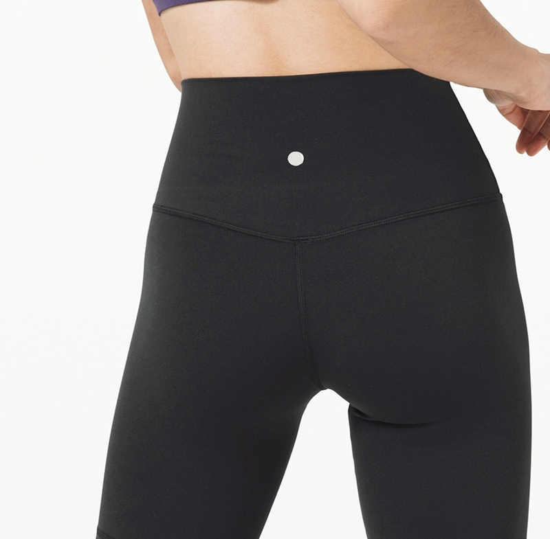 Alo Yoga Outfits Summer Ladies 5-Color High Waist Shorts Cycling Exercise Fitness Yoga Short Stretch Tights