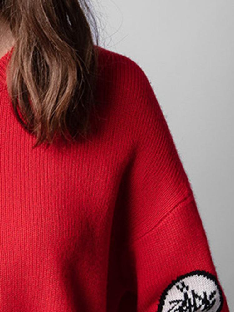 Women' Sweaters Autumn And Winter Round Neck Colorblocking Longsleeved Knitted SweaterWomen, Gray
Women' Sweaters Autumn And Winter Round Neck Colorblocking Longsleeved Knitted SweaterWomen, Gray