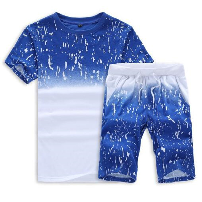 Mens Designer Tracksuits Sportswear Men's Jogging Suits Short Sleeve T Shirt and Shorts Spring Summer Casual Unisex Brand Sportswear Sets, Blue
Mens Designer Tracksuits Sportswear Men's Jogging Suits Short Sleeve T Shirt and Shorts Spring Summer Casual Unisex Brand Sportswear Sets, Blue