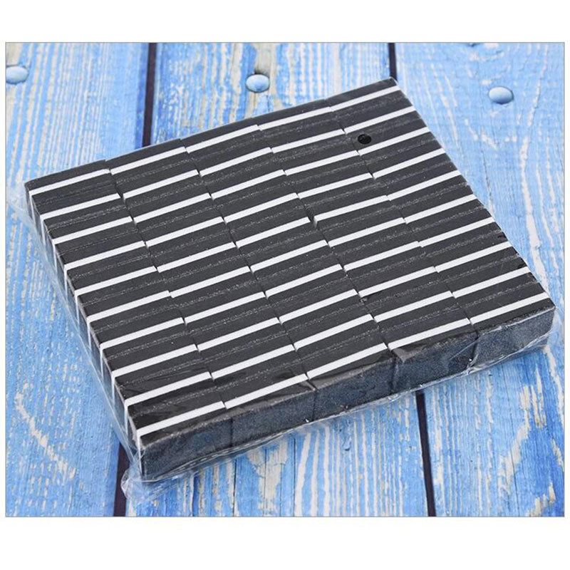 100pcs/Lot Mini Colorful Sand Nail File Buffer Block Pink Sanding Tools Pedicure Manicure Accessories