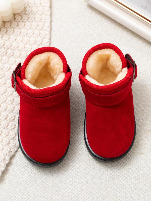 Boys Buckle Detail Snow Boots SHE