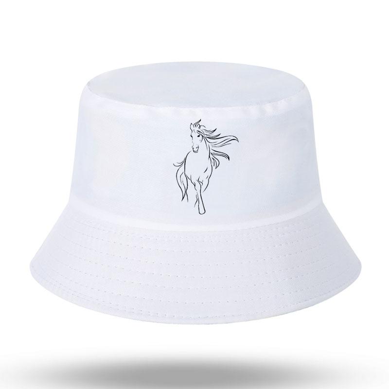 Berets Creative Horse Funny Print Men Women Casual Autumn Bucket Hat Outdoor Sunscreen Beach Sun Hiking Fishing Cap
Berets Creative Horse Funny Print Men Women Casual Autumn Bucket Hat Outdoor Sunscreen Beach Sun Hiking Fishing Cap