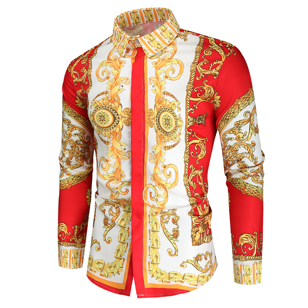 Men's Red Shirts Glitter Shirt Fashion Nightclub Bar Party Mens Long Sleeve Disco Dance Camisas
Men's Red Shirts Glitter Shirt Fashion Nightclub Bar Party Mens Long Sleeve Disco Dance Camisas