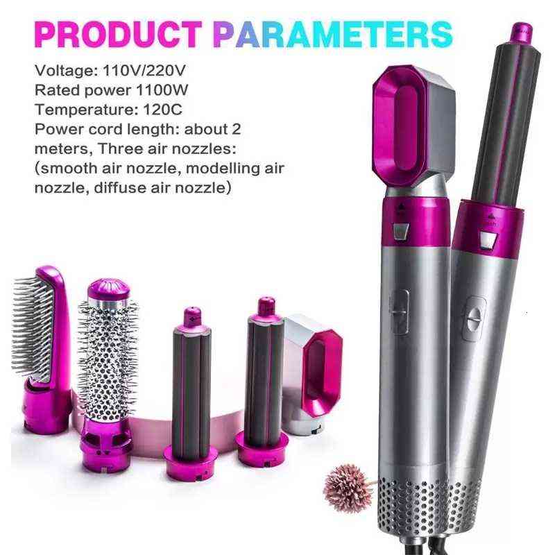 5 Heads Multi-function Hair Curler Dryer Automatic Curling Irons with Gift Box For Rough and Normal EU US UK AU Plug
5 Heads Multi-function Hair Curler Dryer Automatic Curling Irons with Gift Box For Rough and Normal EU US UK AU Plug