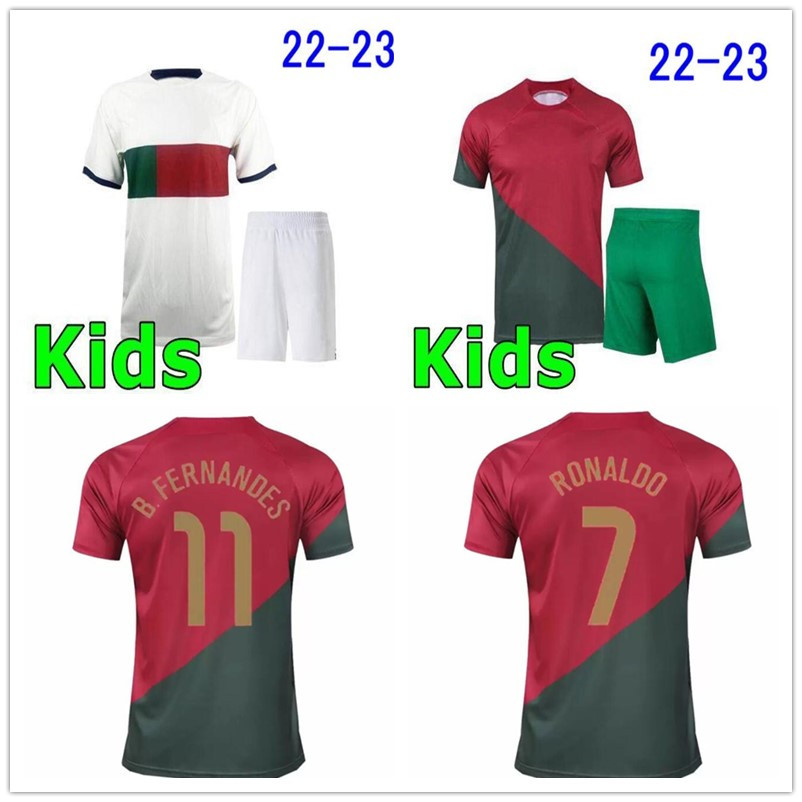 JOAO FELIX RONALDO kids soccer jerseys 2022 23 RUBEN NEVES BERNARDO CANCELO BRUNO FERNANDES 2022 football shirt Kids kit uniform, Home
JOAO FELIX RONALDO kids soccer jerseys 2022 23 RUBEN NEVES BERNARDO CANCELO BRUNO FERNANDES 2022 football shirt Kids kit uniform, Home
