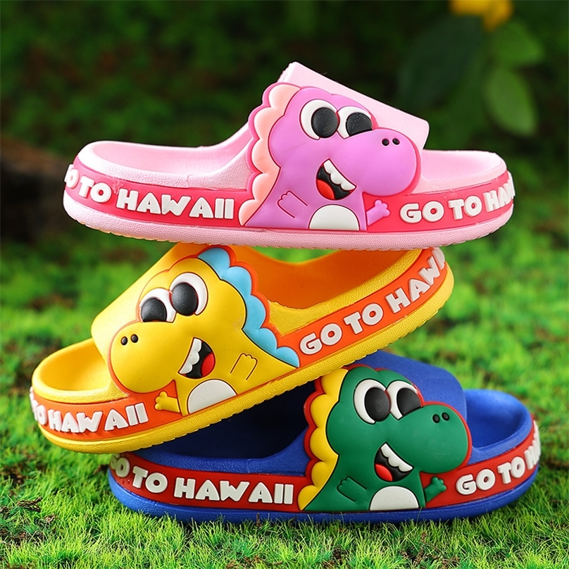 Boy For Kids Summer Cartoon Dinosaur Home Funny Slippers Girls Children Indoor Shoes Bathroom Antislip Soft Sole Slides 220617, Yellow
Boy For Kids Summer Cartoon Dinosaur Home Funny Slippers Girls Children Indoor Shoes Bathroom Antislip Soft Sole Slides 220617, Yellow