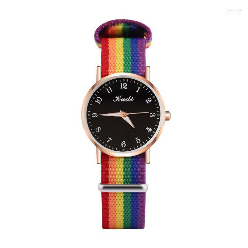 Wristwatches Luxury Women Quartz Watches Ladies Rainbow Color Fabric Belt Wristwatch For Stylish Waterproof Bracelet Watch Reloj MujerWristw, White
Wristwatches Luxury Women Quartz Watches Ladies Rainbow Color Fabric Belt Wristwatch For Stylish Waterproof Bracelet Watch Reloj MujerWristw, White