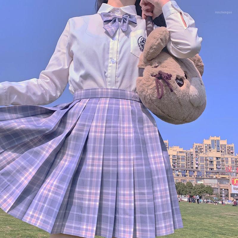 3PCS/Set Japanese Kawaii Pleated Skirt Uniform Harajuku Plaid Fashion Casual Ins Sweet Plus Size Mini Short Ulzzang Female Skirts, Shirt
3PCS/Set Japanese Kawaii Pleated Skirt Uniform Harajuku Plaid Fashion Casual Ins Sweet Plus Size Mini Short Ulzzang Female Skirts, Shirt