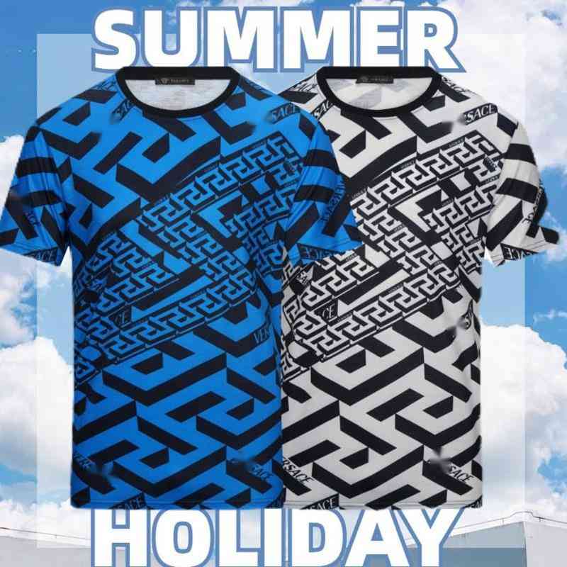 Hot Selling Vers Designer t shirt Luxury Brand Medusa Short Sleeve T-Shirt Classic Print Round Neck Sweatshirt Men's and Women's maze Summer Cotton Loose Top, Mingy-8167 black
Hot Selling Vers Designer t shirt Luxury Brand Medusa Short Sleeve T-Shirt Classic Print Round Neck Sweatshirt Men's and Women's maze Summer Cotton Loose Top, Mingy-8167 black