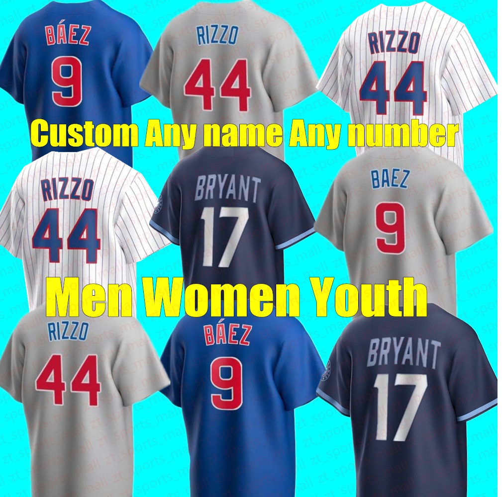 New custom Baseball Jersey 9 Javier Baez 44 Anthony Rizzo Chicagos Willson Contreras 17 Kris Bryant Ryne Sandberg Cubs jason heyward ian happ Men Women Kids Jerseys
New custom Baseball Jersey 9 Javier Baez 44 Anthony Rizzo Chicagos Willson Contreras 17 Kris Bryant Ryne Sandberg Cubs jason heyward ian happ Men Women Kids Jerseys