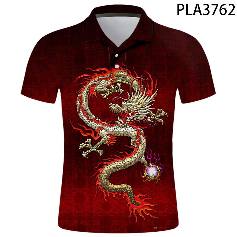 Men's Polos Homme Dragon Fashion Streetwear Casual Hombres Harajuku Cool Short Sleeve 3D Printed Shirt Men Ropa De Hombre Tops, Pla3769
Men's Polos Homme Dragon Fashion Streetwear Casual Hombres Harajuku Cool Short Sleeve 3D Printed Shirt Men Ropa De Hombre Tops, Pla3769
