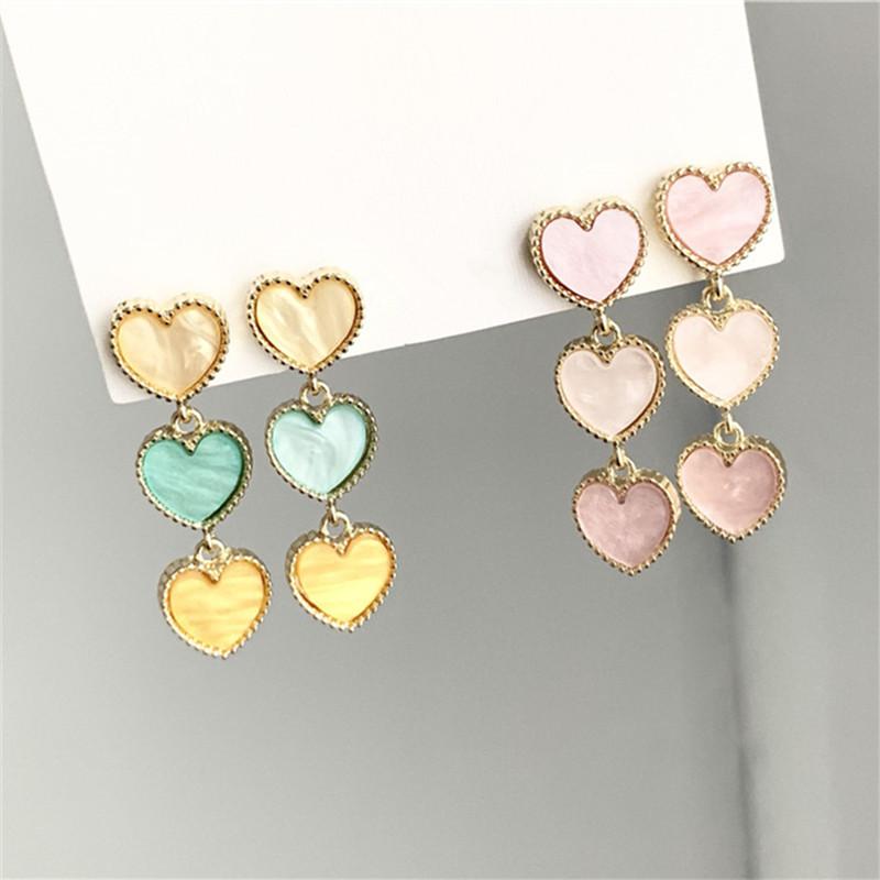 Dangle & Chandelier Fashion Stud Earrings Temperament Girl Simple Geometric Shape Heart Long Minimalist Style Tassel Women Jewelry
Dangle & Chandelier Fashion Stud Earrings Temperament Girl Simple Geometric Shape Heart Long Minimalist Style Tassel Women Jewelry