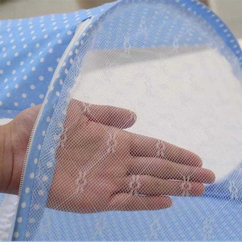 Baby Crib Netting Portable Foldable Baby Bed Mosquito Net Polyester born for Summer Travel Bed Netting Play Tent Children 220531