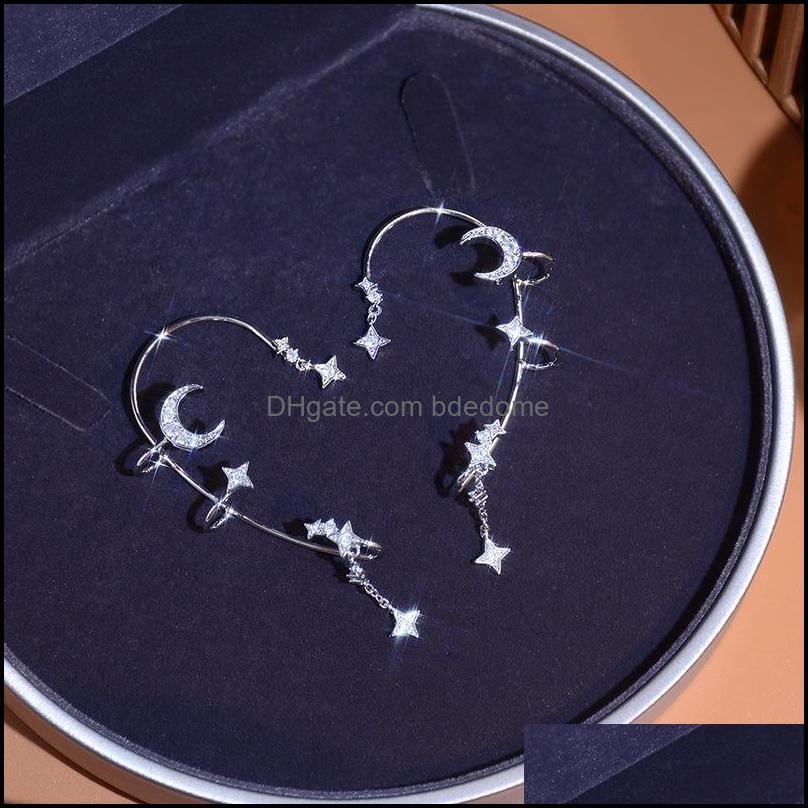 Clip-On Screw Back Earrings Jewelry Ins Stars And Moon Zircon Clip Minimalist Temperament Earring Char Dhsvf
Clip-On Screw Back Earrings Jewelry Ins Stars And Moon Zircon Clip Minimalist Temperament Earring Char Dhsvf