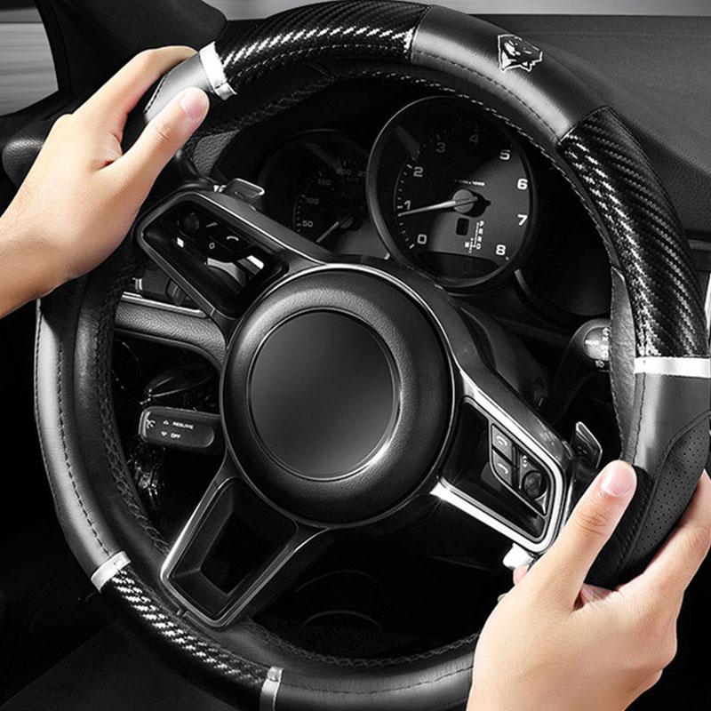 Steering Wheel Covers Car Cover Leather Grip Four Seasons General Purpose Breathable Non-slip Interior AccessoriesSteering
Steering Wheel Covers Car Cover Leather Grip Four Seasons General Purpose Breathable Non-slip Interior AccessoriesSteering