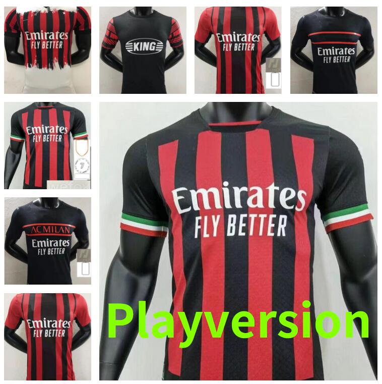 Player version 2022 2023 GIROUD THEO Soccer Jerseys AC IBRAHIMOVIC B.TOURE TONALI BENNACER A.REBIC S.CASTILLEJO BRAHIM MilanS 22 23 football Tight shirt
Player version 2022 2023 GIROUD THEO Soccer Jerseys AC IBRAHIMOVIC B.TOURE TONALI BENNACER A.REBIC S.CASTILLEJO BRAHIM MilanS 22 23 football Tight shirt