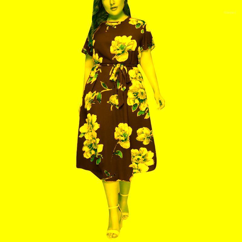 Casual Dresses Elegant Floral Print Summer Dress For Women Ladies Round Neck Short Sleeve Boho Beach Sundress Vocation Vestidos, Red
Casual Dresses Elegant Floral Print Summer Dress For Women Ladies Round Neck Short Sleeve Boho Beach Sundress Vocation Vestidos, Red