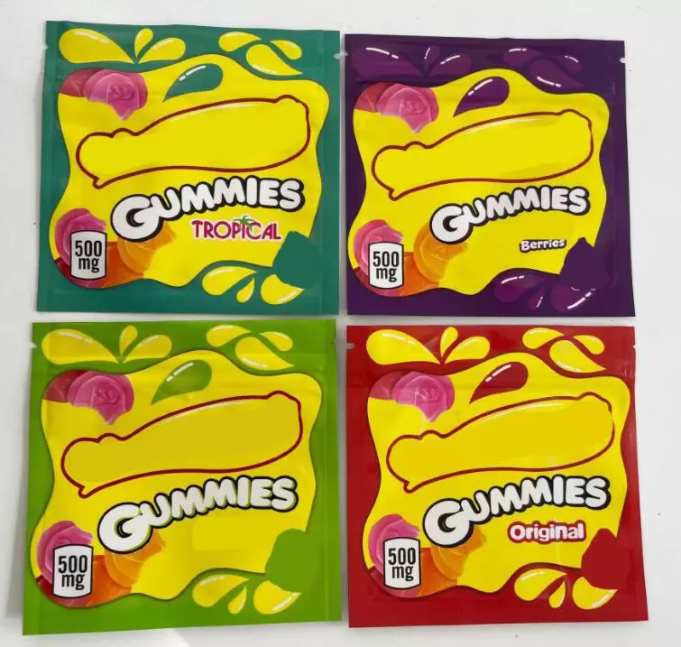 Newest Gummies Edible Smell Proof Packaging Bags 500mg mylar zipper bags fafyhd cann
Newest Gummies Edible Smell Proof Packaging Bags 500mg mylar zipper bags fafyhd cann