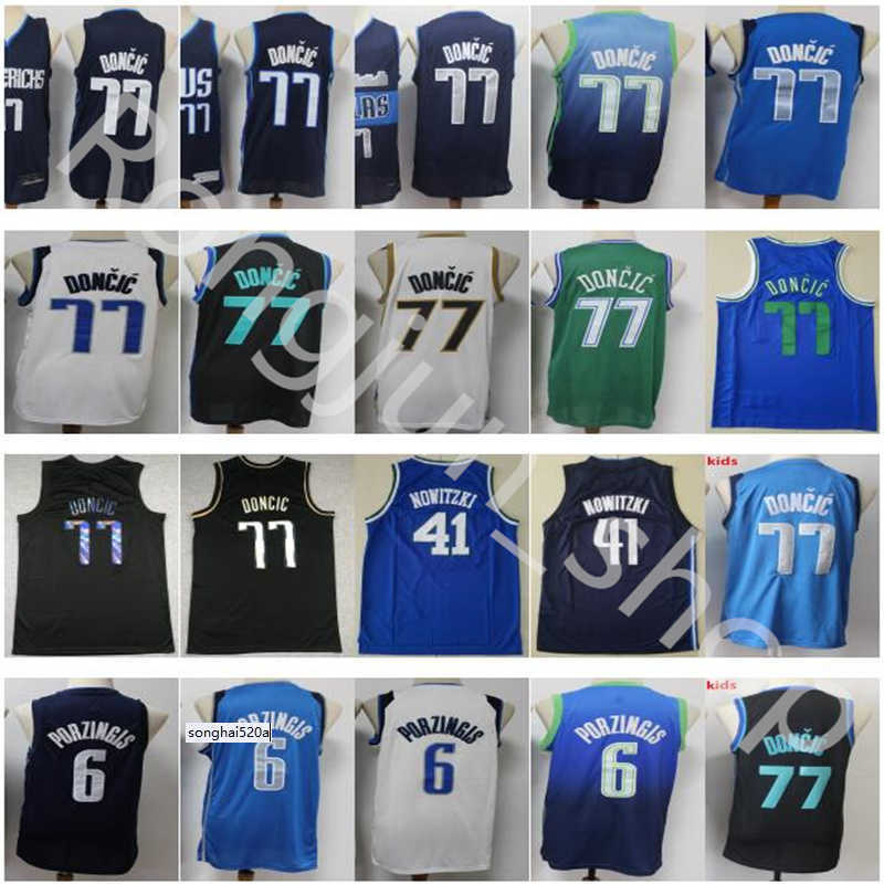 Men Basketball Dirk Nowitzki Jersey 41 Kristaps Porzingis 6 Luka Doncic 77 All Stitched Navy Blue White Black Green Finished Edition''nba''jersey, Kid size s-xl
Men Basketball Dirk Nowitzki Jersey 41 Kristaps Porzingis 6 Luka Doncic 77 All Stitched Navy Blue White Black Green Finished Edition''nba''jersey, Kid size s-xl