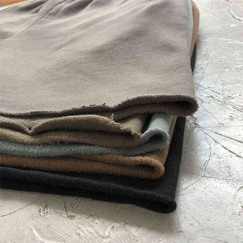 Season 6 Shorts High Quality Men Women Fleece Short Pants Zipper Pocket Breeches G220506