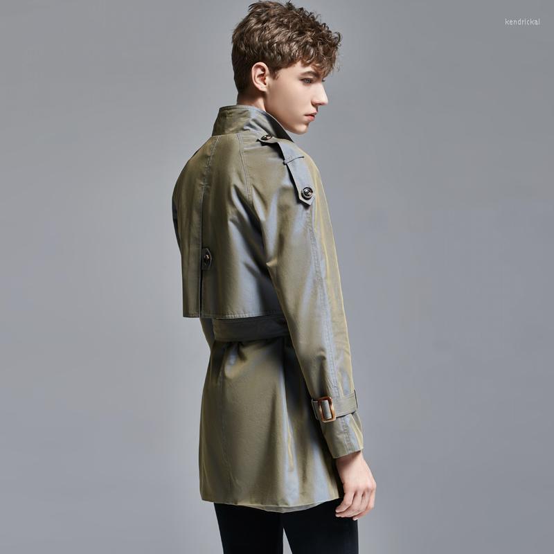Men' Wool & Blends Man Medium-length Mens Trench Luxury Spring Autumn Double Breasted Jackets And Coats Slim Fit Male Plus Size 6xl Kend22, Beige 
Men' Wool & Blends Man Medium-length Mens Trench Luxury Spring Autumn Double Breasted Jackets And Coats Slim Fit Male Plus Size 6xl Kend22, Beige