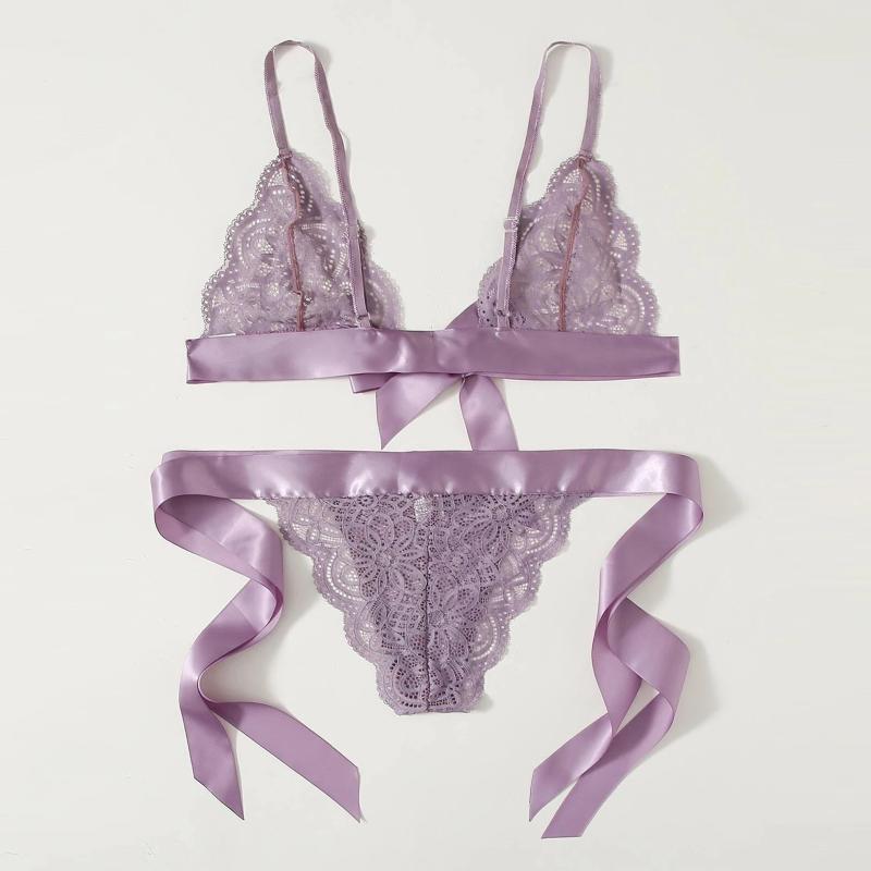 Women's Panties Lace Up Women Bra Thongs Set Sexy Lingerie Underpants Scalloped Trim Tie Side Bow Babydolls Hollow G-strings UnderwearWomen', Purple
Women's Panties Lace Up Women Bra Thongs Set Sexy Lingerie Underpants Scalloped Trim Tie Side Bow Babydolls Hollow G-strings UnderwearWomen', Purple