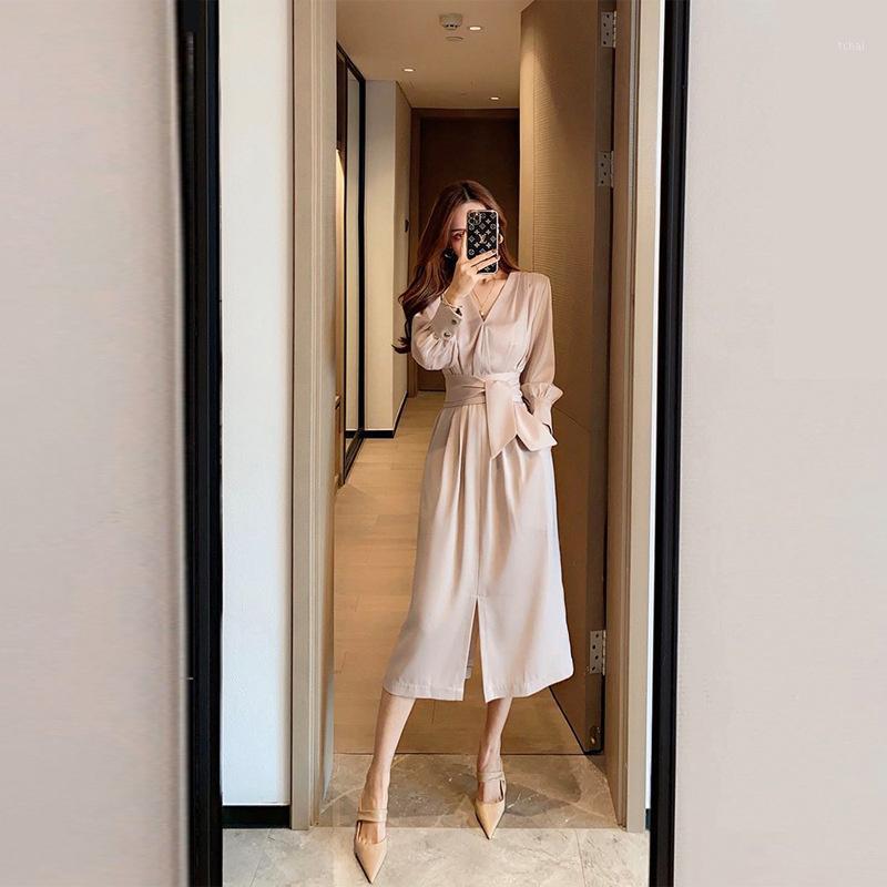 Women' Wool & Blends Miss Dong' High-end Autumn Dress 2022 Waist Slim V-neck Lace Up, Nai cha se
Women' Wool & Blends Miss Dong' High-end Autumn Dress 2022 Waist Slim V-neck Lace Up, Nai cha se