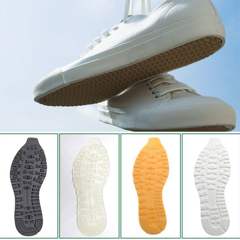 1Pair Rubber Soles for Making Shoes Replacement Outsole Anti Slip Shoe Sole Repair Sheet Protector Sneakers High Heels Material 220621