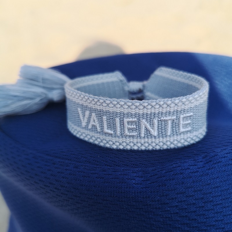 Woven Braided Bracelet Handmade Women Friendship Bracelets with Spanish Embroidery Letters Tassels Jewelry Gift Adjustable 220414