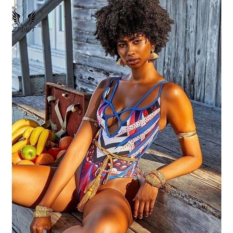 African Style Monokini Print Swimsuit Women High Cut Out Swimwear Plunge Swim Bathing Suit Trikini Y200319, Wht
African Style Monokini Print Swimsuit Women High Cut Out Swimwear Plunge Swim Bathing Suit Trikini Y200319, Wht