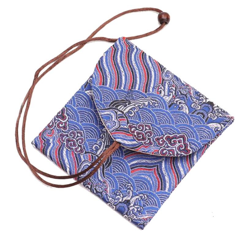 Storage Bags Hand-Embroidered Brocade Bag Gadgets Jewelry Cloth Cotton And Linen Beam Port Incense Box BagStorage
Storage Bags Hand-Embroidered Brocade Bag Gadgets Jewelry Cloth Cotton And Linen Beam Port Incense Box BagStorage