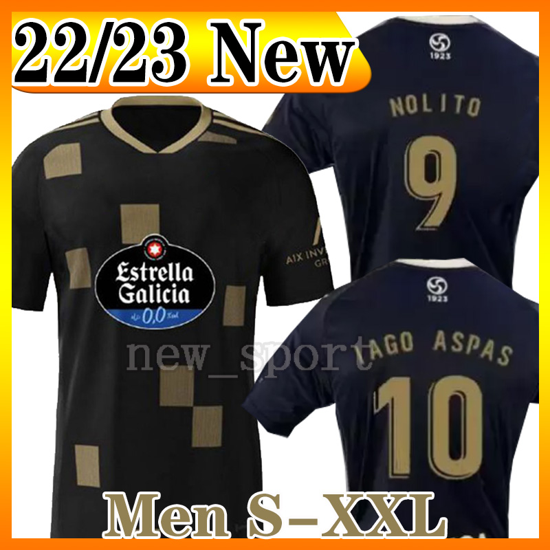22 23 IAGO ASPAS soccer jerseys Black away 2022 2023 camiseta de futbol NOLITO MALLO SOLARI . MINA Brais Mendez football shirt Men -XXL, 22 23 away
22 23 IAGO ASPAS soccer jerseys Black away 2022 2023 camiseta de futbol NOLITO MALLO SOLARI . MINA Brais Mendez football shirt Men -XXL, 22 23 away