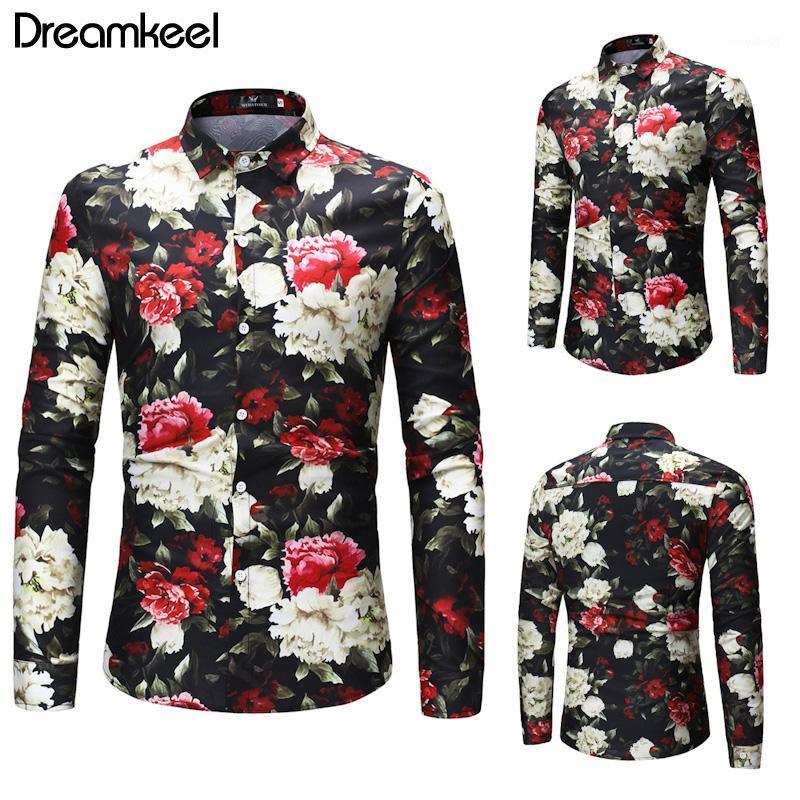 Fashion Design Casual Shirt Men Retro Flower Shirts Skulls Roses Flowers 3d Print Social Long Sleeves Slim Fit Y Men's, Brown
Fashion Design Casual Shirt Men Retro Flower Shirts Skulls Roses Flowers 3d Print Social Long Sleeves Slim Fit Y Men's, Brown
