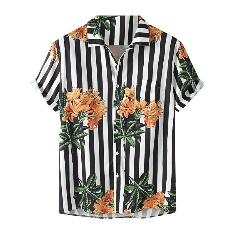 Men' Casual Shirts 66# Men Vintage Print Short Sleeve Hawaiian Beach Shirt Mens Tops Blouse Clothes Male Loose Slim Fit Streetwear, Multicolor
Men' Casual Shirts 66# Men Vintage Print Short Sleeve Hawaiian Beach Shirt Mens Tops Blouse Clothes Male Loose Slim Fit Streetwear, Multicolor
