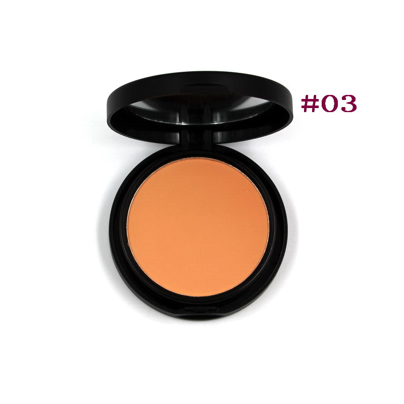 Makeup Press Powders Poudre With Puff And Mirror Whitening Firm Brighten Concealer Natural Maquille De Cara Face Powder