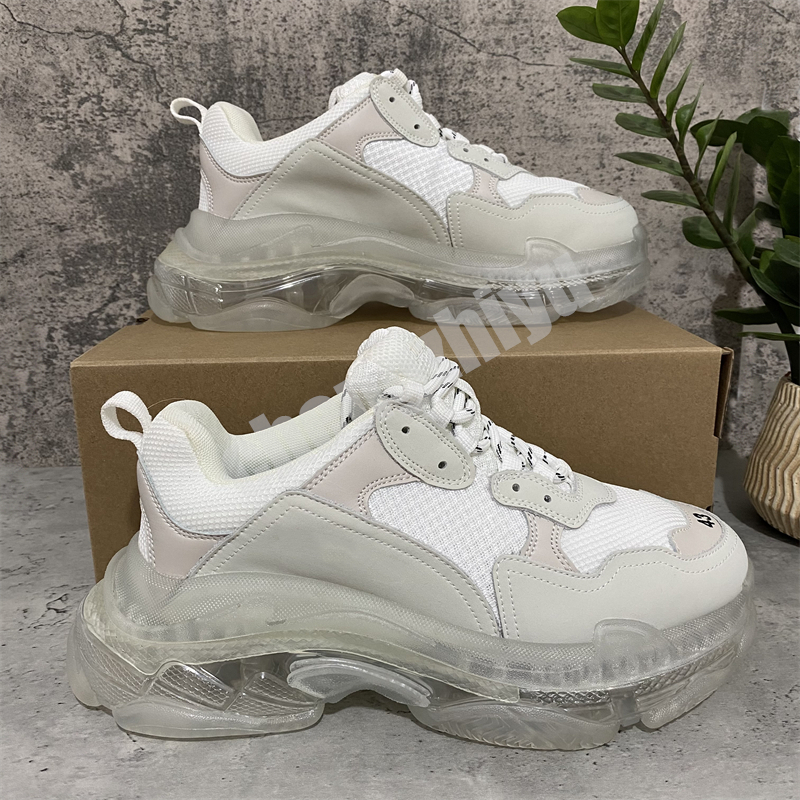 2022 Top Quality Men's Women's Casual Shoes White Black Air Cushion Triple S Low Make Old Combination Boots Sports Size EUR 35-45, 24
2022 Top Quality Men's Women's Casual Shoes White Black Air Cushion Triple S Low Make Old Combination Boots Sports Size EUR 35-45, 24