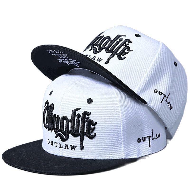 Fashion Fastball CAP Thuglife Embroidery Hiphop Baseball Cap Hat Adult Outdoor Casual Sun Casual Bone Drop 220607