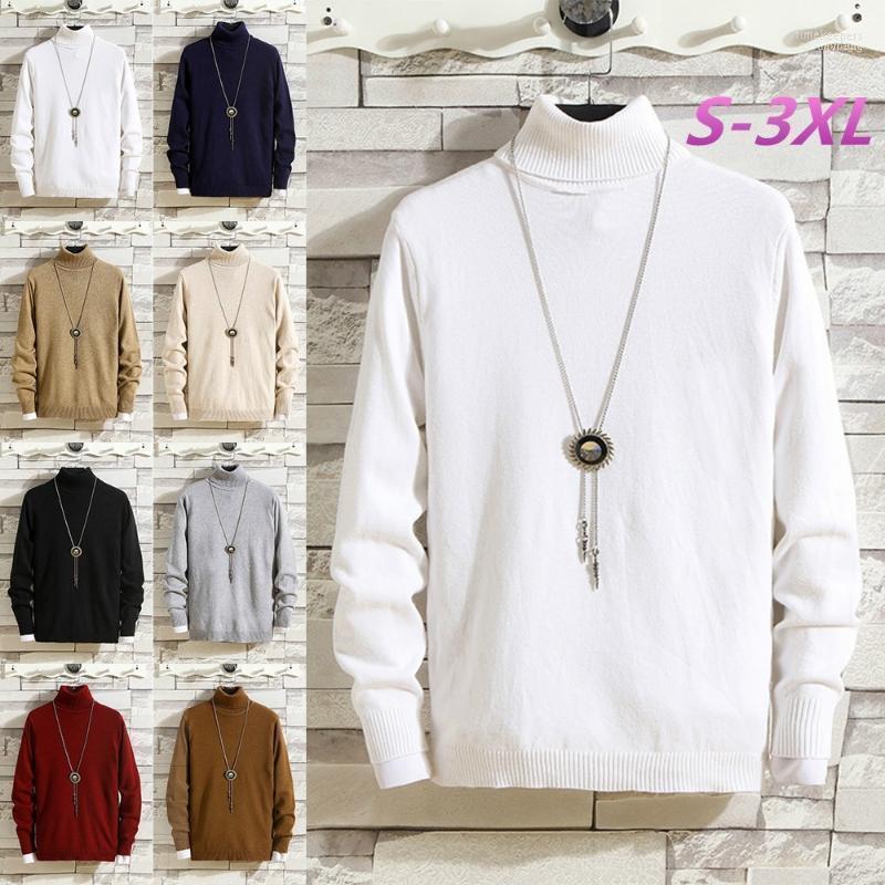 Wool Men Causal Sweater Winter Turtleneck Solid Color Casual Slim Fit Knitted Pullover Men's Sweaters Time22, White
Wool Men Causal Sweater Winter Turtleneck Solid Color Casual Slim Fit Knitted Pullover Men's Sweaters Time22, White