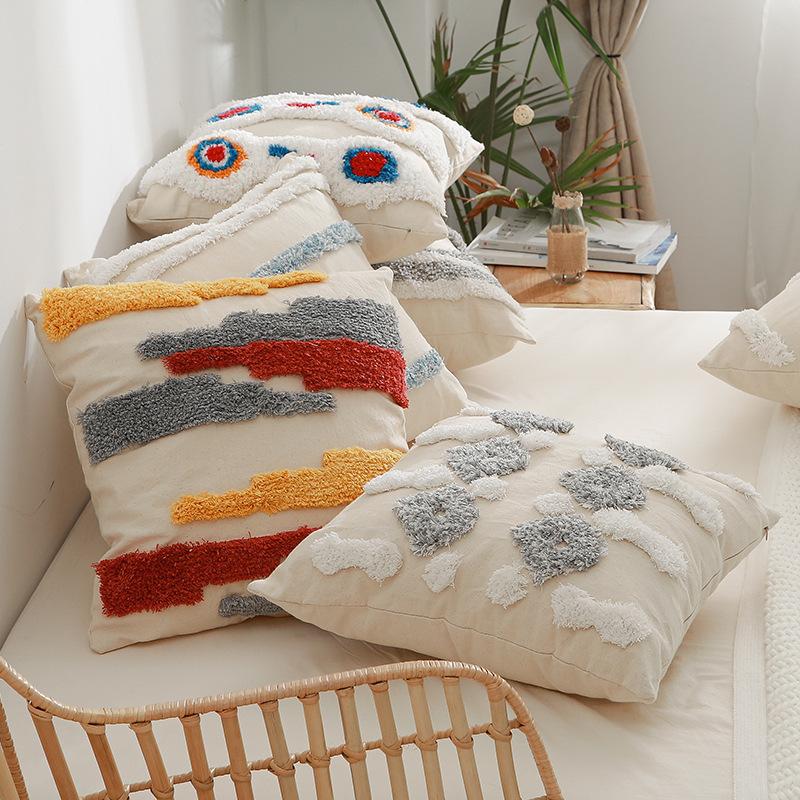 Cushion/Decorative Pillow 1Pc Moroccan Style Sofa Pillowcase 45x45cm For Living Room Tufted Cushion Cover Home Decor Car Bedroom Backest, Dannier
Cushion/Decorative Pillow 1Pc Moroccan Style Sofa Pillowcase 45x45cm For Living Room Tufted Cushion Cover Home Decor Car Bedroom Backest, Dannier