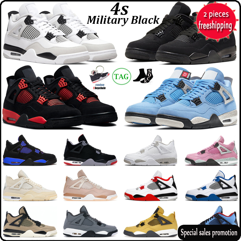 2022 OG Jumpman 4 Basketball Shoes Men Women 4s Military Black Red Thunder Black Cat Bred Sail University Blue Pink Mens Trainers Sports Sneakers NB, #9
2022 OG Jumpman 4 Basketball Shoes Men Women 4s Military Black Red Thunder Black Cat Bred Sail University Blue Pink Mens Trainers Sports Sneakers NB, #9