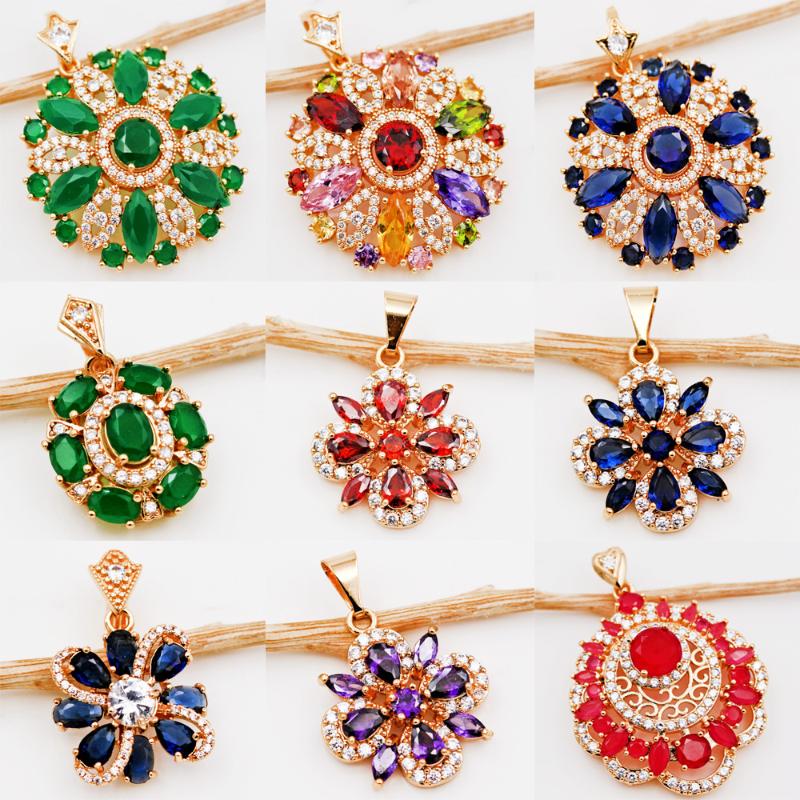 Pendant Necklaces Trendy Classic Red Green Flower Heart Cubic Zirconia Gold Copper For Women Girls Fashion Jewelry Accessories Gift
Pendant Necklaces Trendy Classic Red Green Flower Heart Cubic Zirconia Gold Copper For Women Girls Fashion Jewelry Accessories Gift