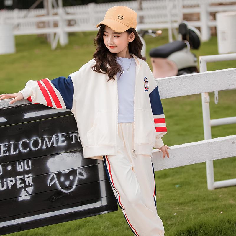 Clothing Sets Girls Autumn Sports Suit 2022 Korean Cardigan Coat Children Boys Tracksuits Kids For
Clothing Sets Girls Autumn Sports Suit 2022 Korean Cardigan Coat Children Boys Tracksuits Kids For